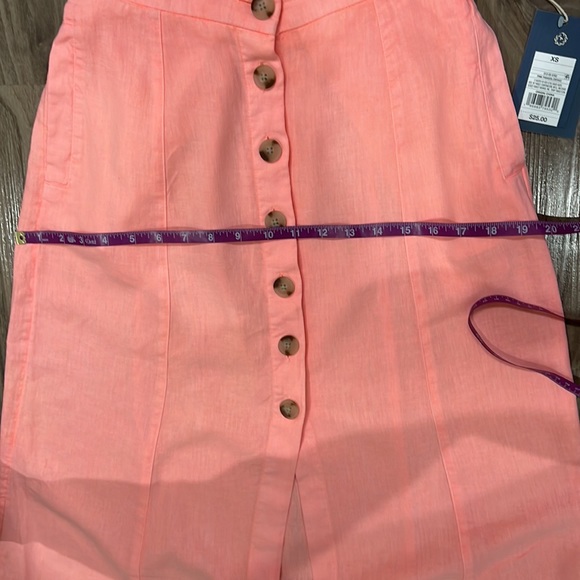 NWT: Universal Thread Pink Parasol Midi Skirt - Picture 5 of 6